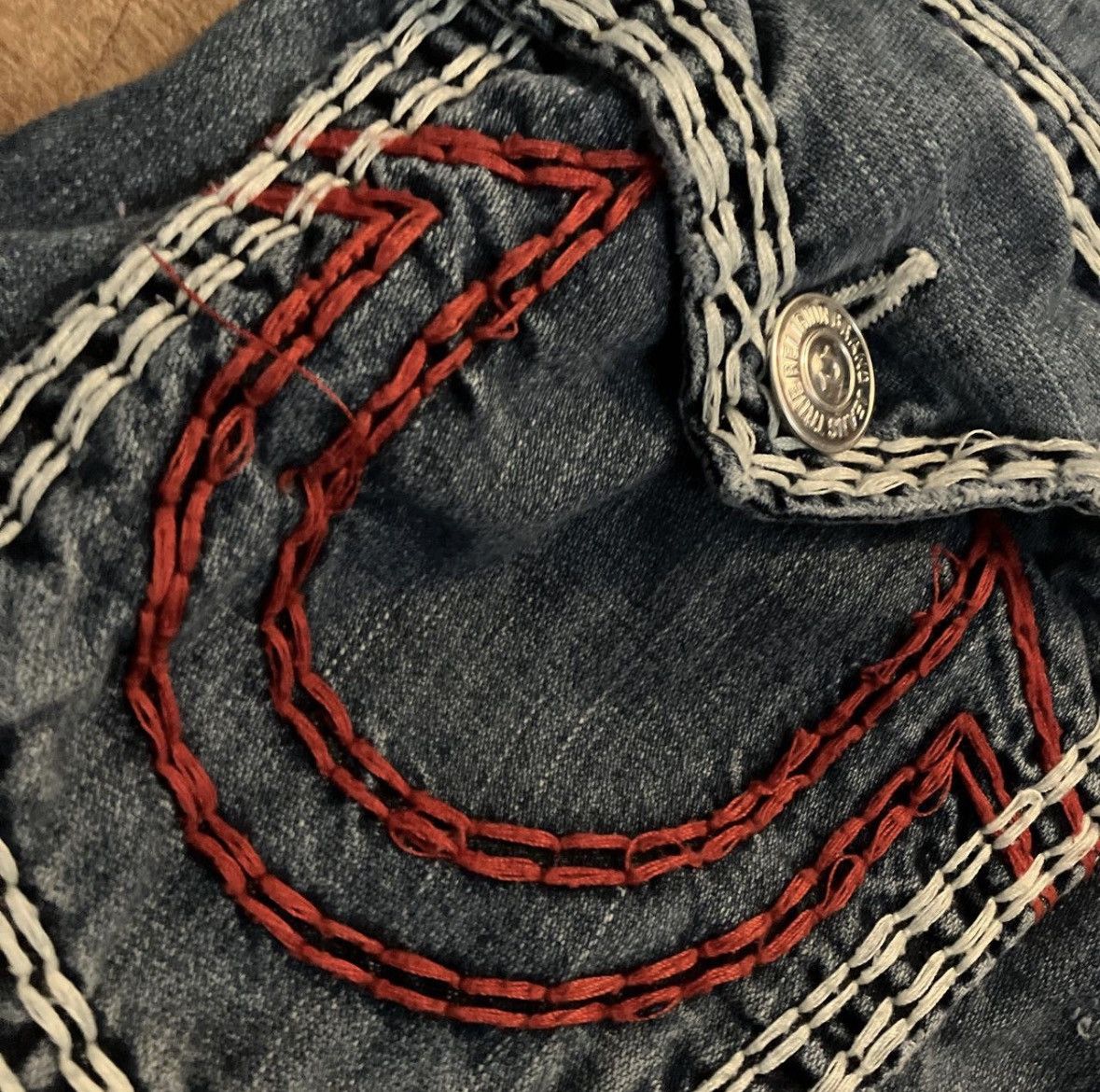 True Religion Vintage True Religon Jeans Ricky super T Size US 34 / EU 50 - 6 Thumbnail