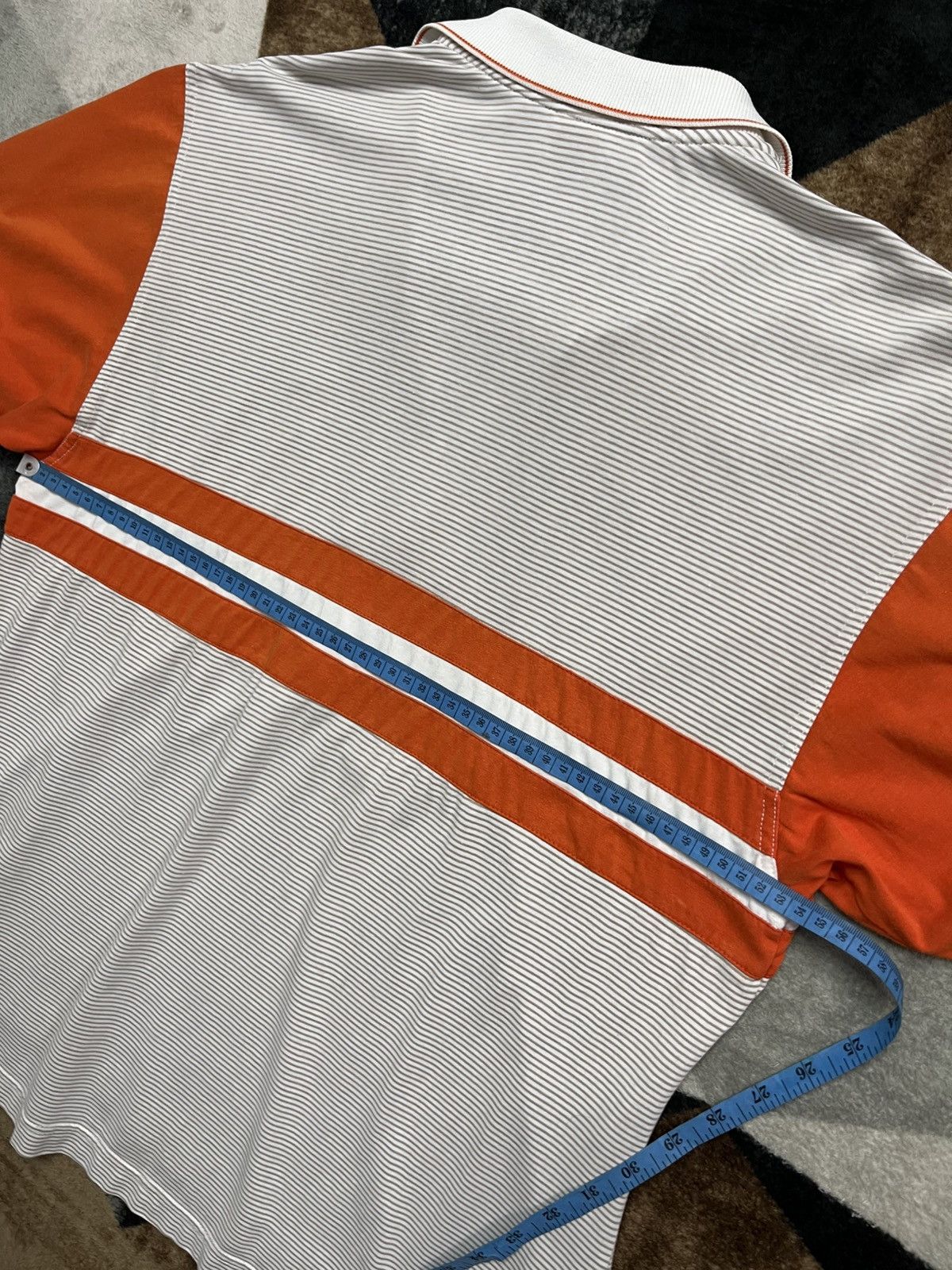 Nike Vintage 90s Nike Court Stripe Polo Shirts Halfzip Size US M / EU 48-50 / 2 - 9 Thumbnail
