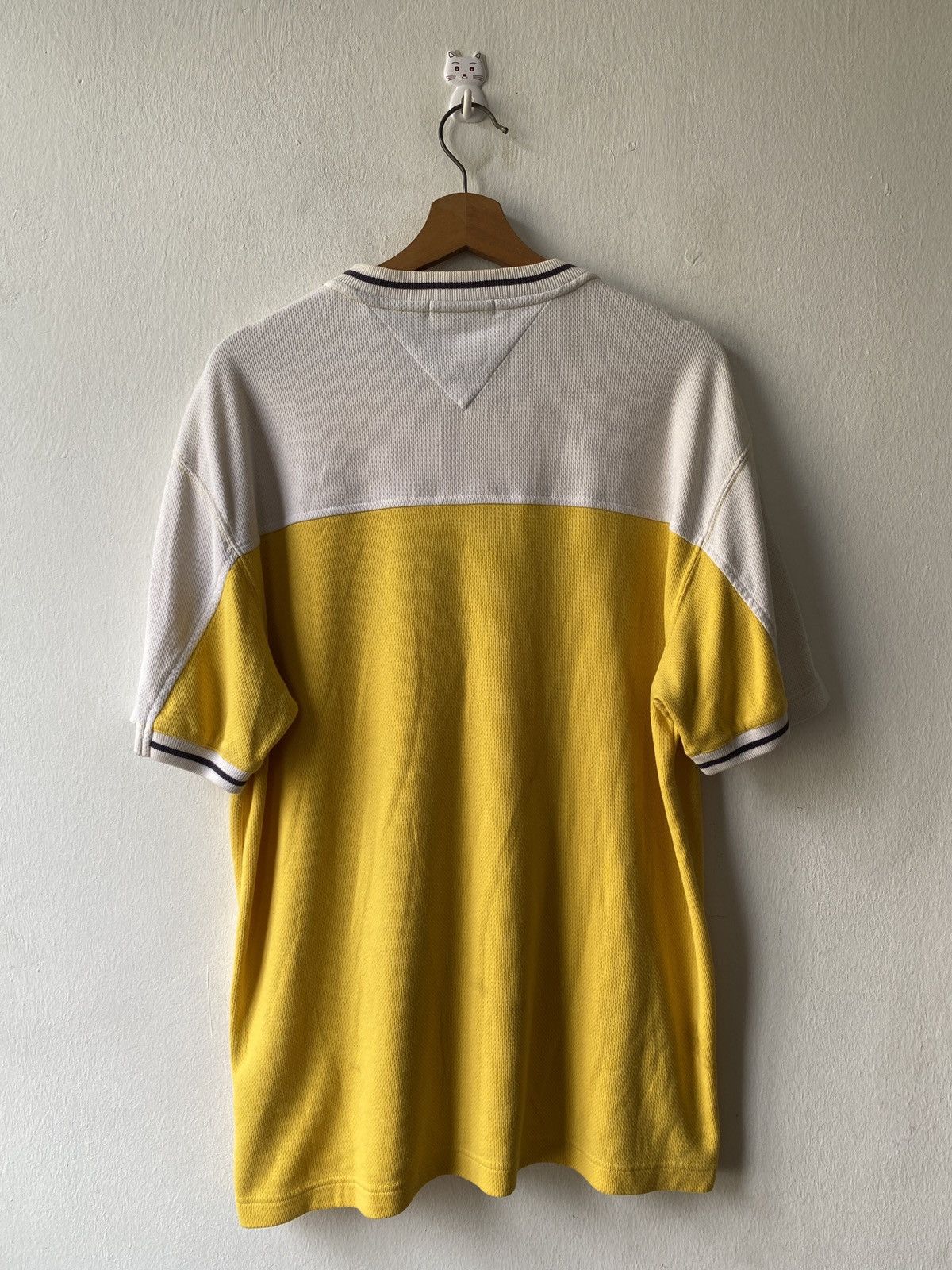 Tommy Hilfiger × Vintage 1990s - Tommy Hilfiger Centre Logo Shirt Size US L / EU 52-54 / 3 - 4 Thumbnail