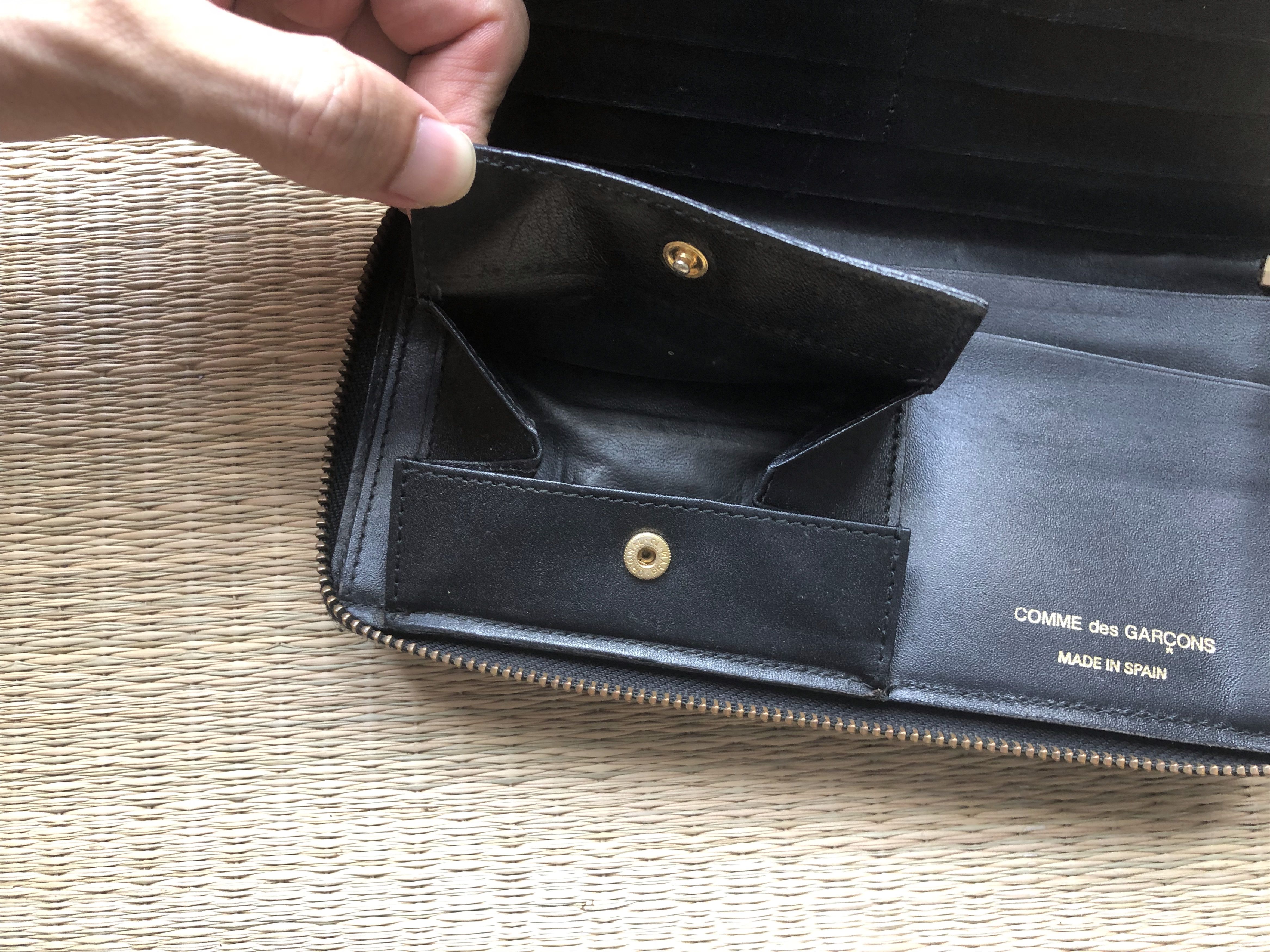 Comme des Garcons Homme Black Wallet Size ONE SIZE - 5 Thumbnail