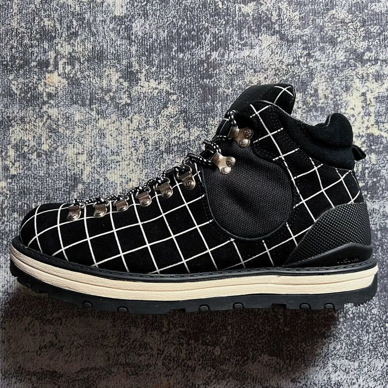 visvim×affa check design trekking boots visvim×affa check design trekking boots