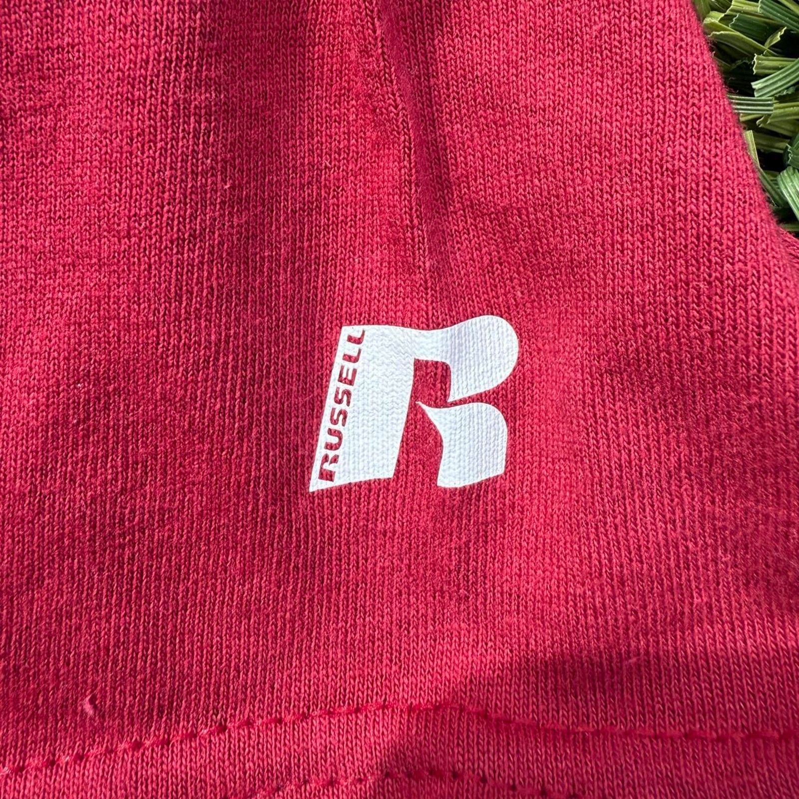 Russell Athletic Washing State University Red Graphic Logo Tee Shirt Size L Size US L / EU 52-54 / 3 - 3 Thumbnail