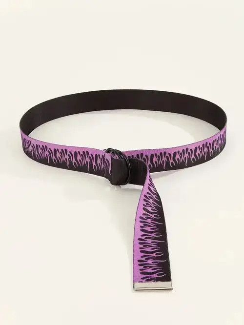 Japanese Brand Purple Flame Belt Size ONE SIZE - 4 Thumbnail
