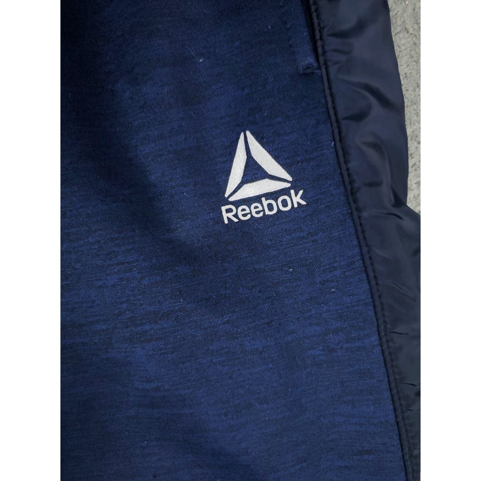 Reebok Reebok Pants Mens Size Medium Blue Tech Fleece Track Running Joggers Sweatpants Regular Fit Size US 31 - 3 Thumbnail