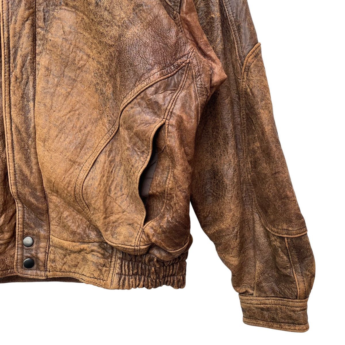 Japanese Brand × Vintage Vintage Japanese Brand Uno Uomo Leather Jacket Size US M / EU 48-50 / 2 - 6 Thumbnail