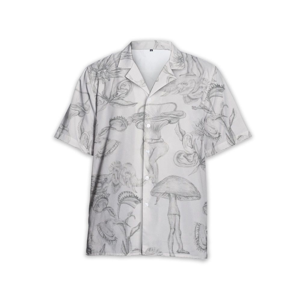 Designer Big Raccourcie Cotton Shirt Size US M / EU 48-50 / 2 - 3 Thumbnail
