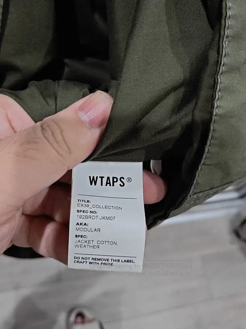 Wtaps Wtaps Eight-Pocket Jacket, Green Coat Size US M / EU 48-50 / 2 - 6 Thumbnail