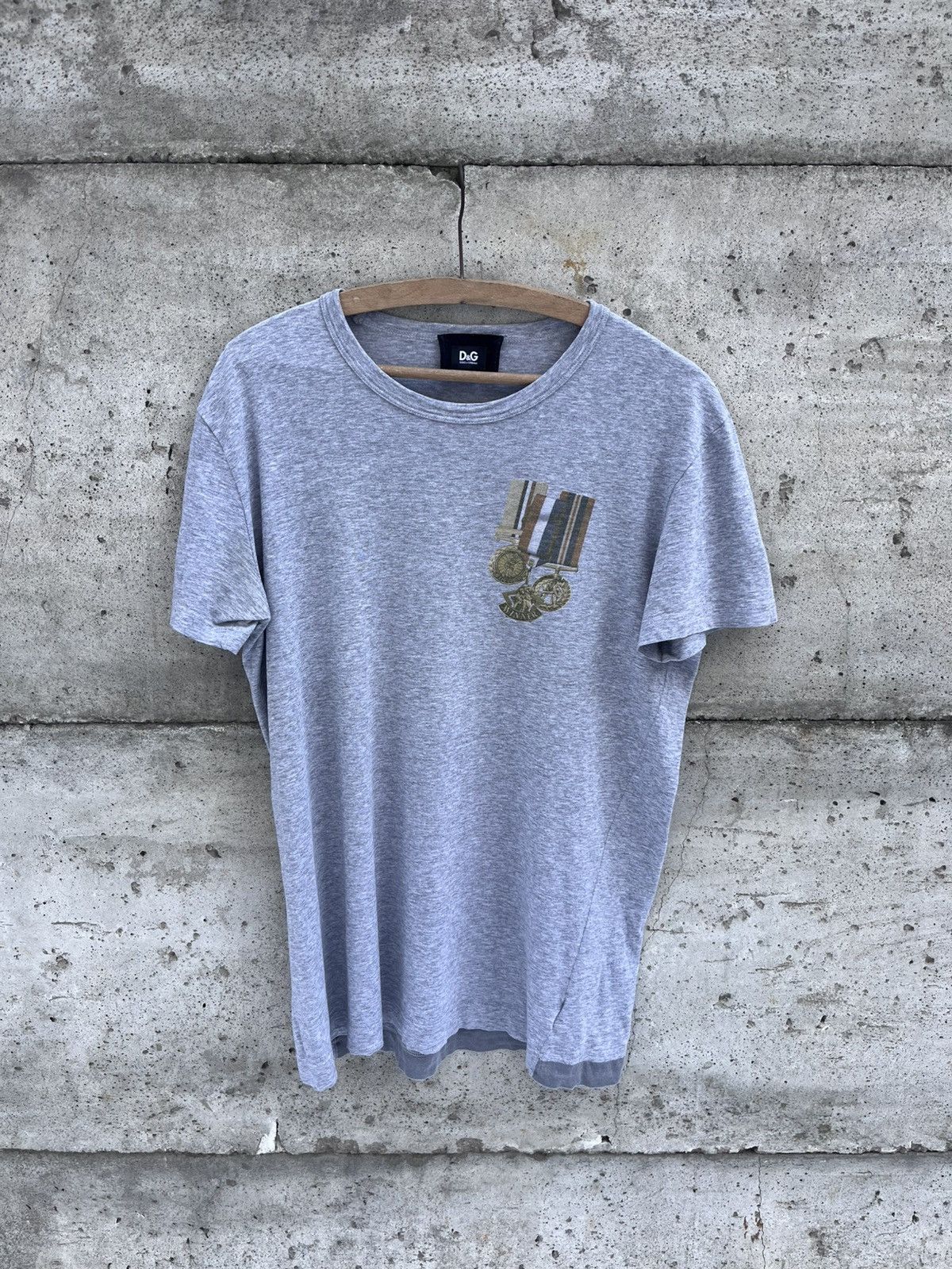 Dolce & Gabbana 2010s D&G Dolce Gabbana Napoleon T-shirt Military Indie Y2K Size US L / EU 52-54 / 3 - 5 Thumbnail