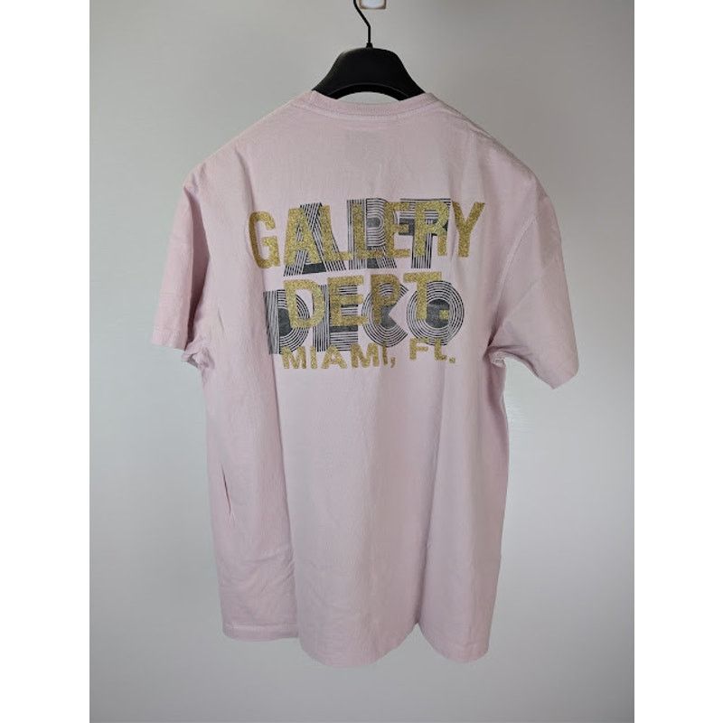 Gallery Dept. o1rshd1 Art Deco T-Shirt in Lavender Size US L / EU 52-54 / 3 - 1 Thumbnail