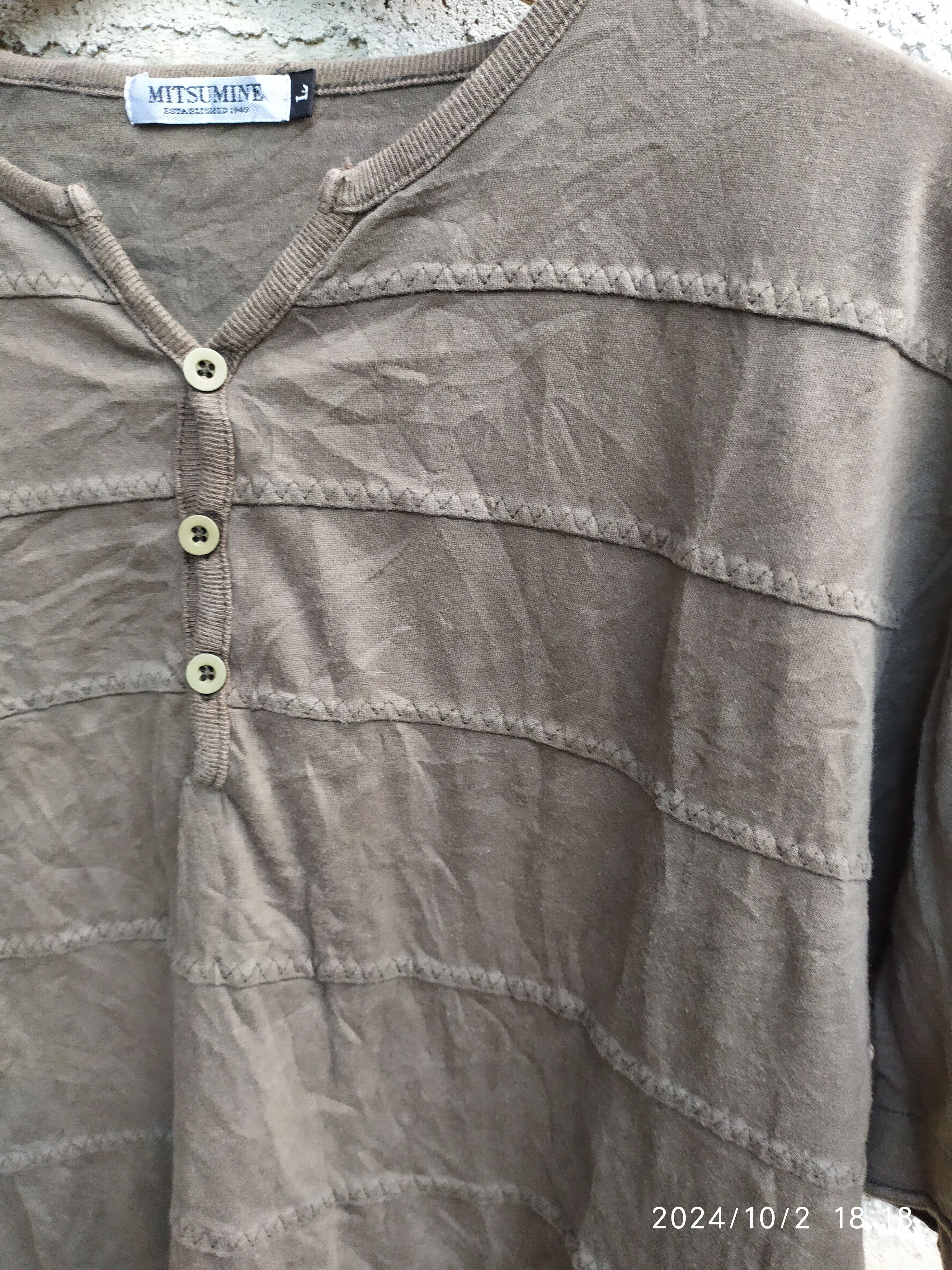 20471120 × If Six Was Nine × Japanese Brand Vintage Japanese Mitsumine Shirt Size US L / EU 52-54 / 3 - 5 Thumbnail
