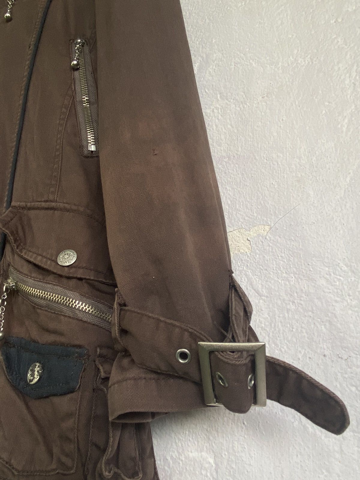 In The Attic × Japanese Brand In The Attic Distressed Long Jacket Hoodie Size US M / EU 48-50 / 2 - 18 Thumbnail