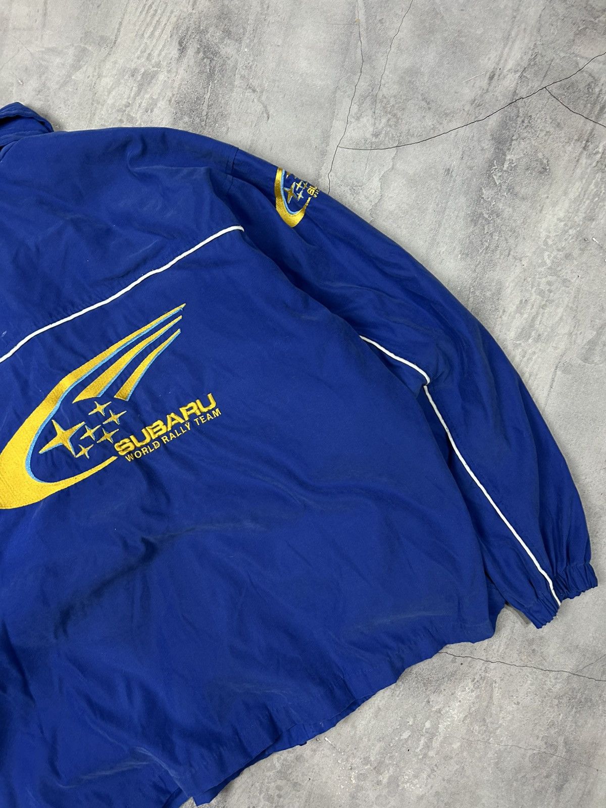 Formula 1 × Vintage Vintage Subaru Racing Jacket Big Logo F1 Nascar Size US L / EU 52-54 / 3 - 9 Thumbnail