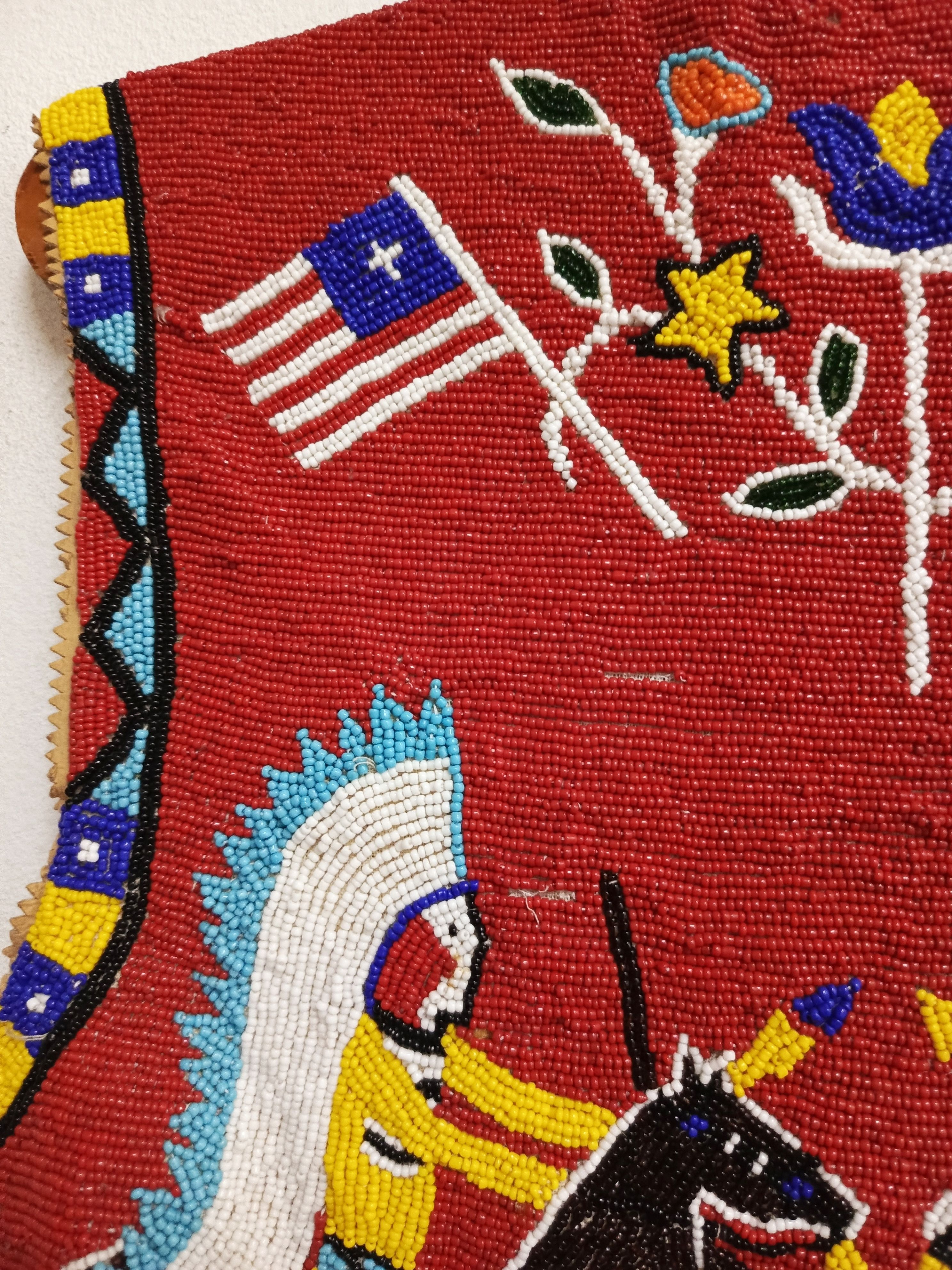 Other 80's LimitedEdition Hairston Roberson Beaded Vest Native Art Size ONE SIZE - 8 Thumbnail