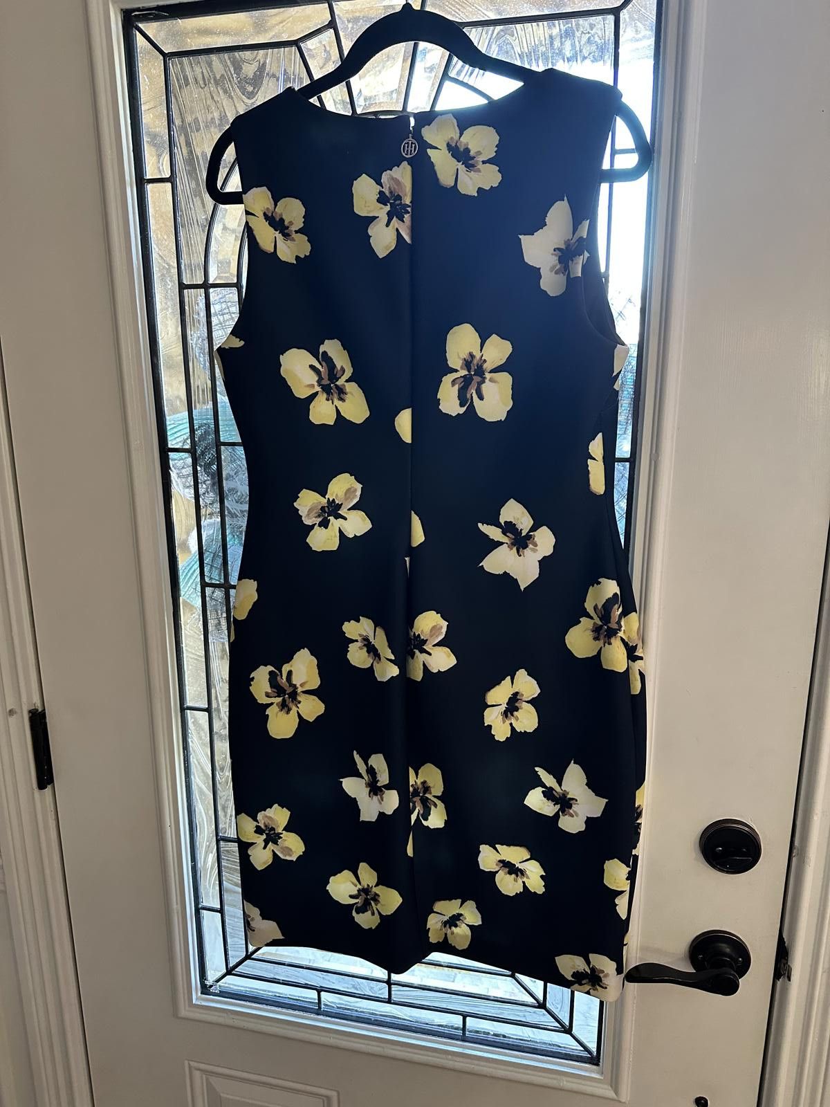 Tommy Hilfiger Floral Print Sleeveless Dress - Elegant Summer Fashion Size XL / US 12-14 / IT 48-50 - 2 Thumbnail