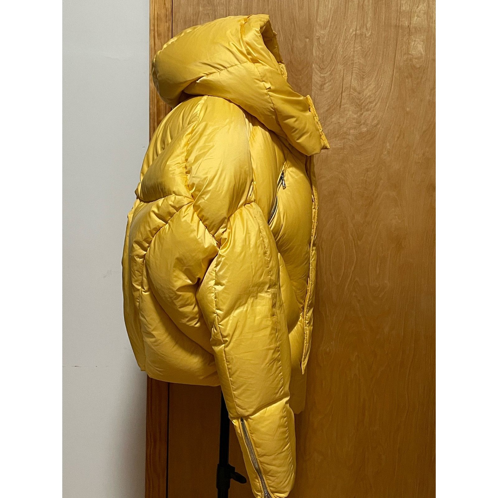 CHENPENG Chen Peng Large Yellow Turtle Shell Puffer Hooded Down Coat Size US S / EU 44-46 / 1 - 2 Thumbnail
