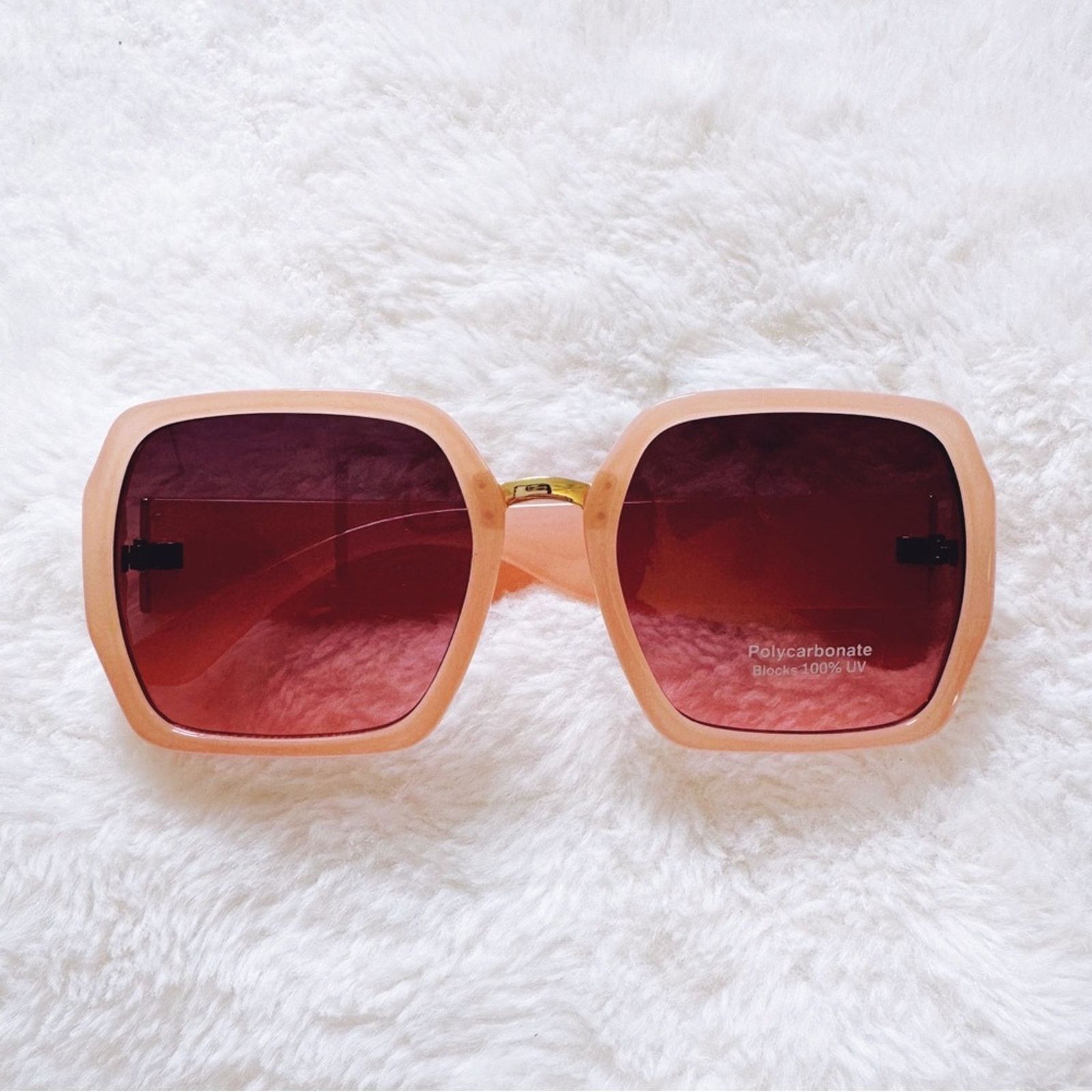 Other Layla Pink Sleek Square Sunglasses Size ONE SIZE - 1 Thumbnail