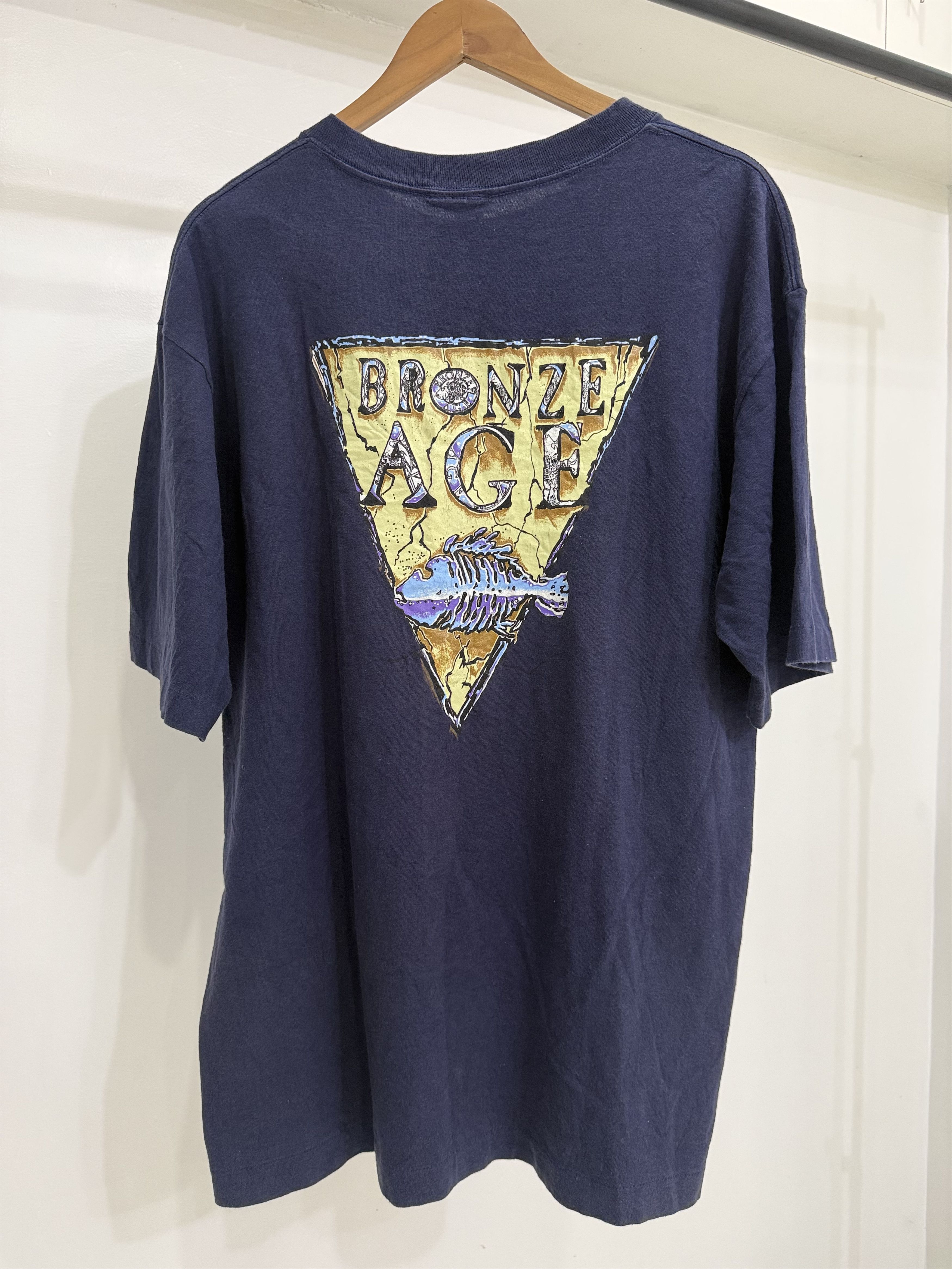Vintage Bronze Age - Vintage Skate Shirt THRASHER Supreme Size US L / EU 52-54 / 3 - 1 Thumbnail