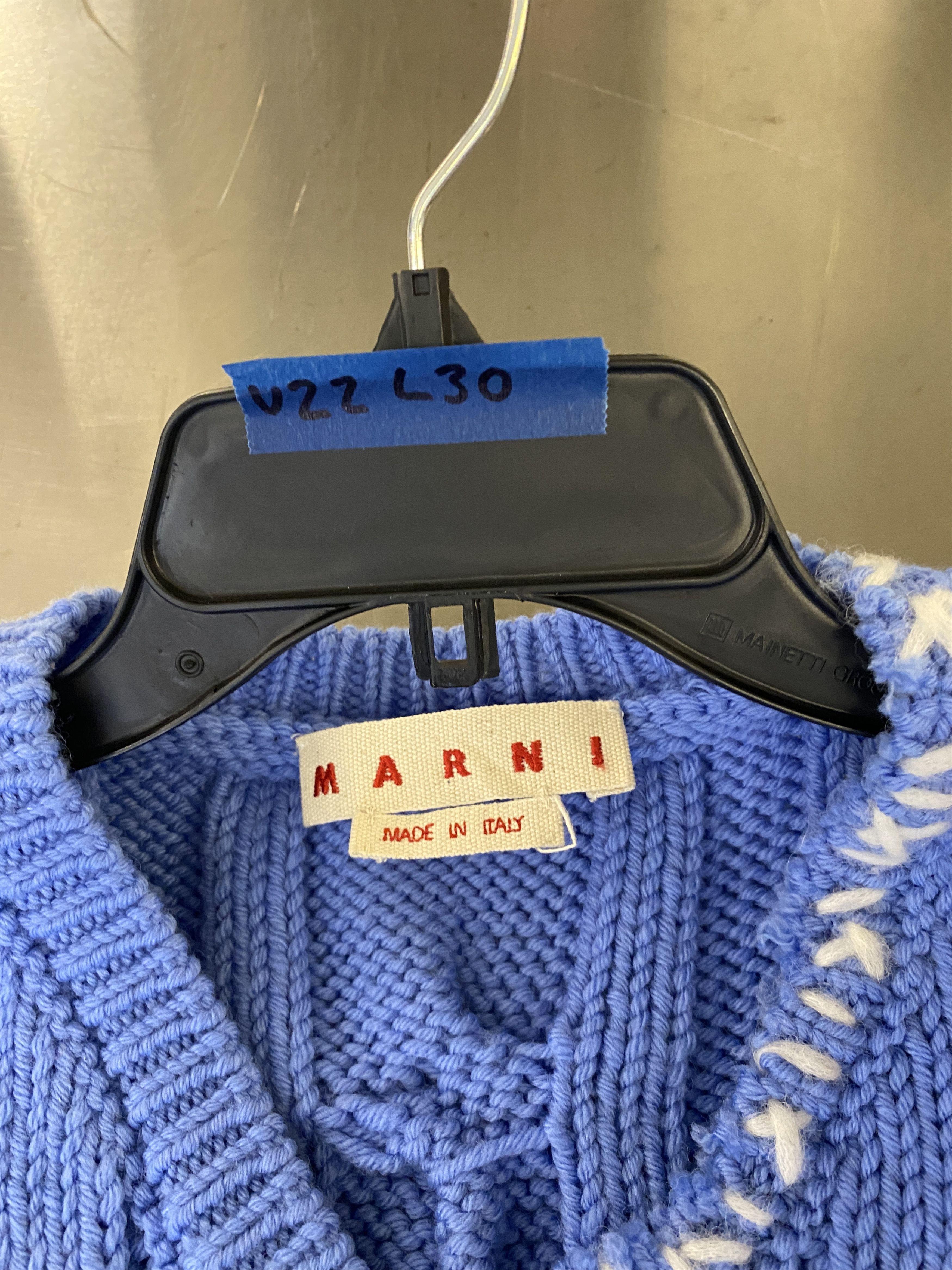 Marni $1150 MARNI CABLE KNIT SLEEVELESS SWEATER VEST Size US L / EU 52-54 / 3 - 10 Thumbnail
