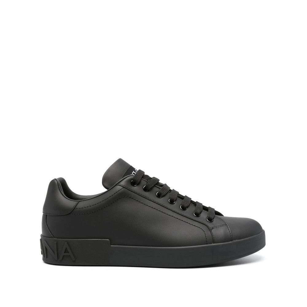 Dolce & Gabbana Dolce & Gabbana BLACK Trainers - Low-Tops Size US 8.5 / EU 41-42 - 1 Thumbnail