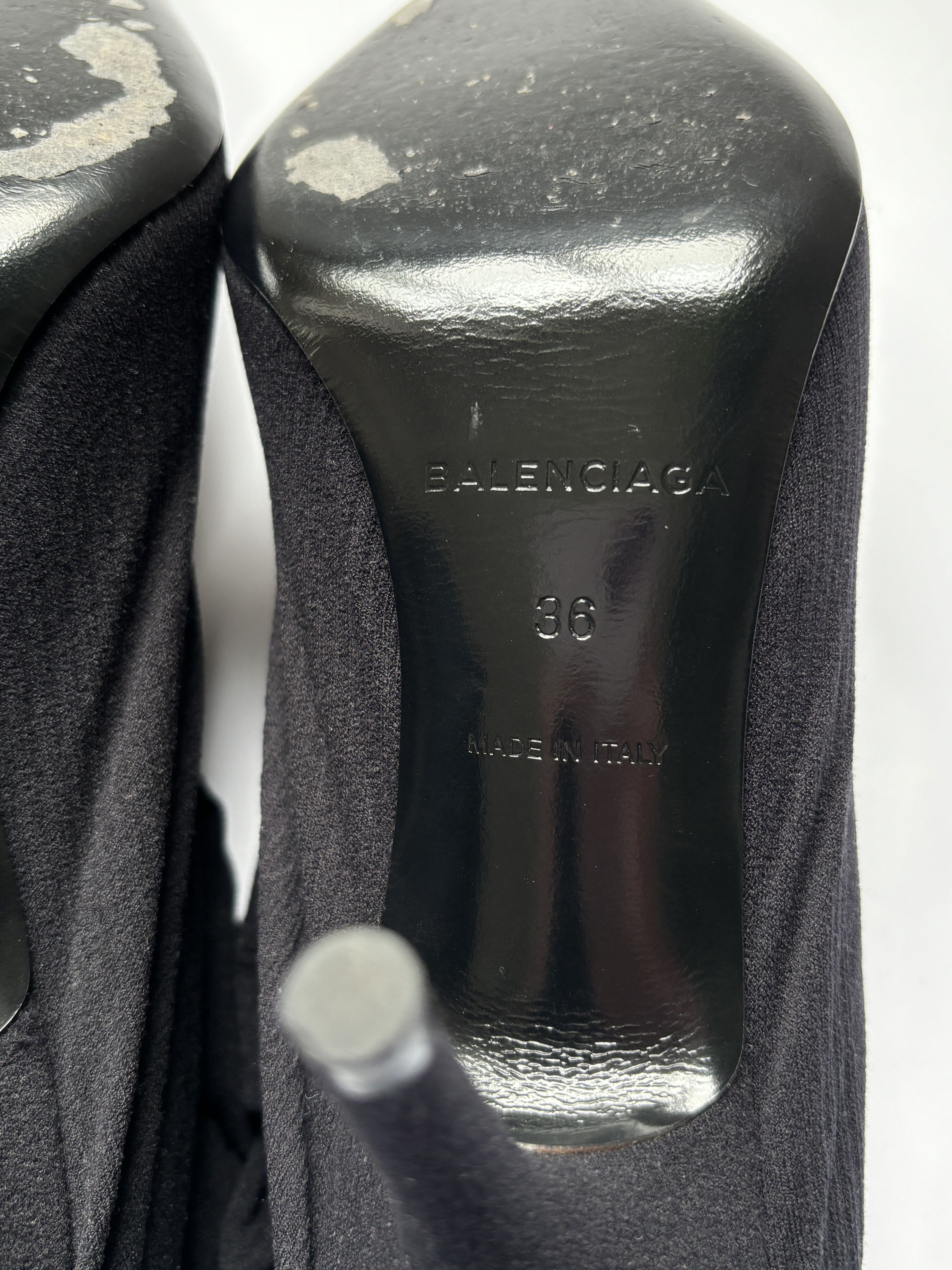 Balenciaga ⚡️QUICK SALE⚡️Balenciaga by Demna Black Knife Sock Boots Size US 6 / IT 36 - 10 Thumbnail