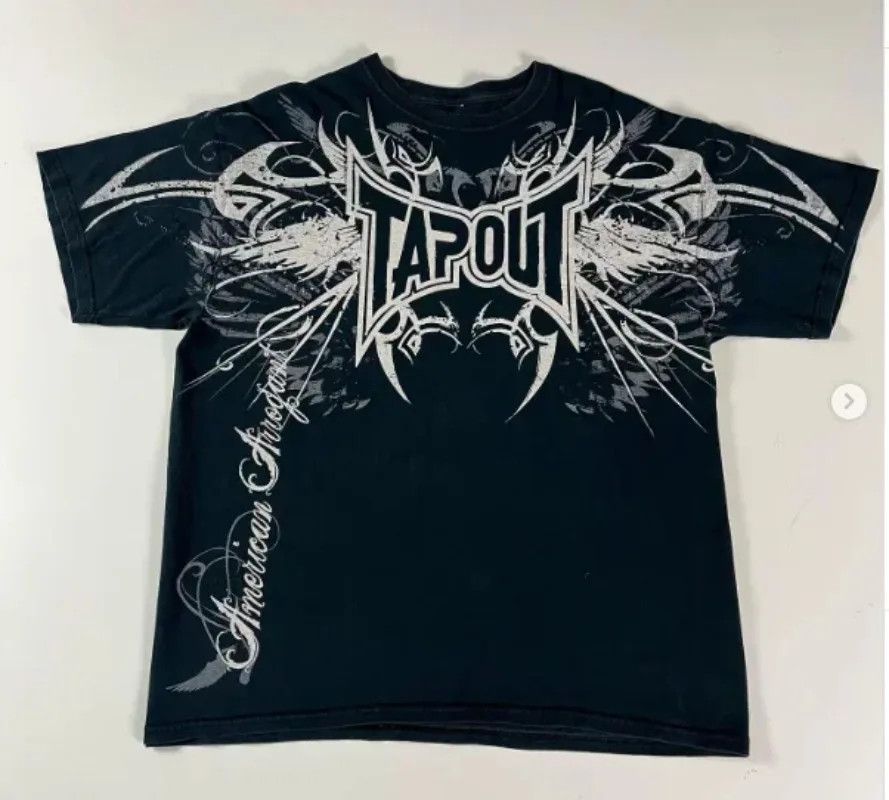 Vintage Dark Streetwear TShirt Size US XL / EU 56 / 4 - 1 Thumbnail