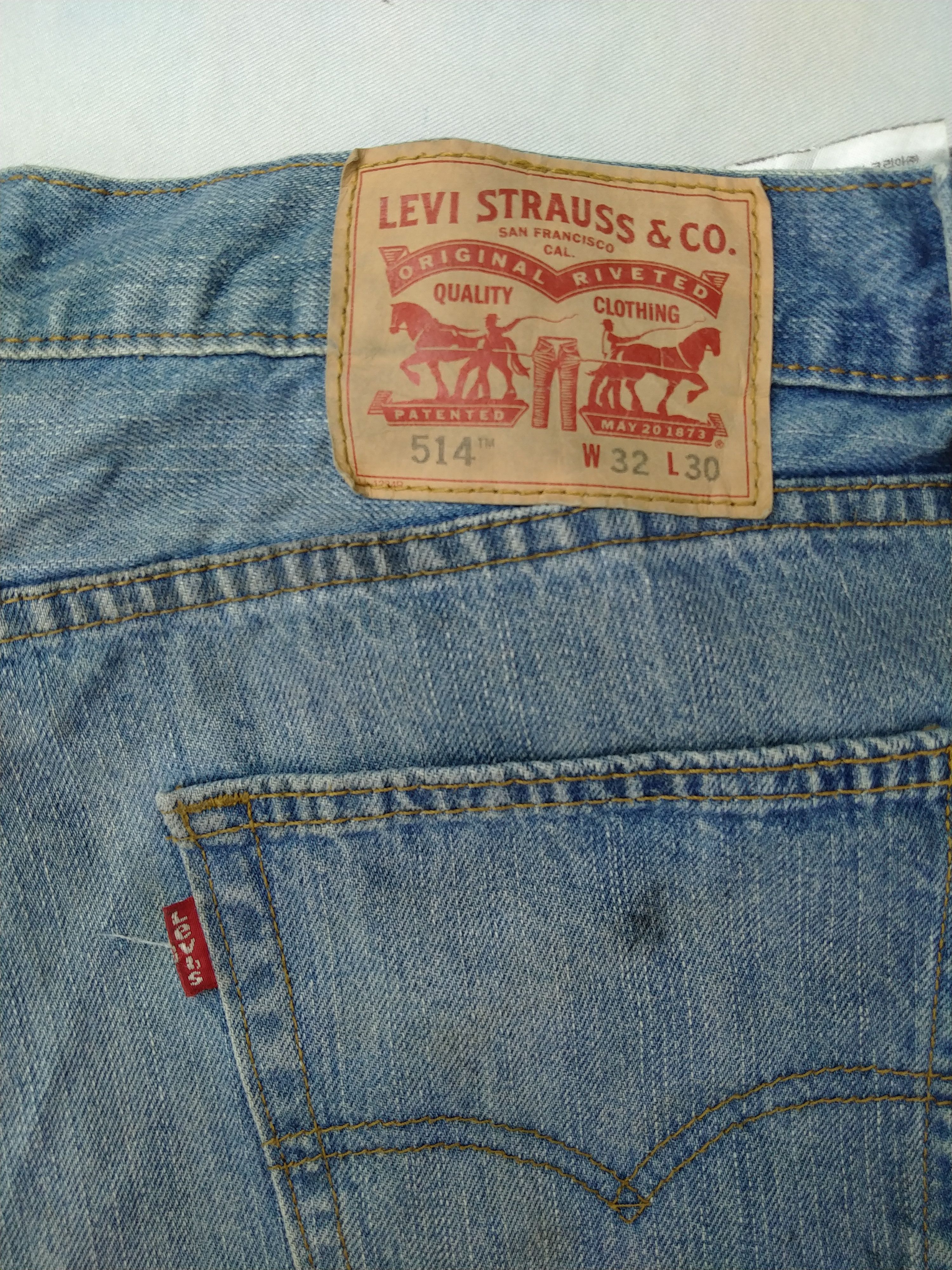 Levi's Levi's 514 Dirty Denim 32 x 29.5 -JN566 Size US 32 / EU 48 - 9 Thumbnail
