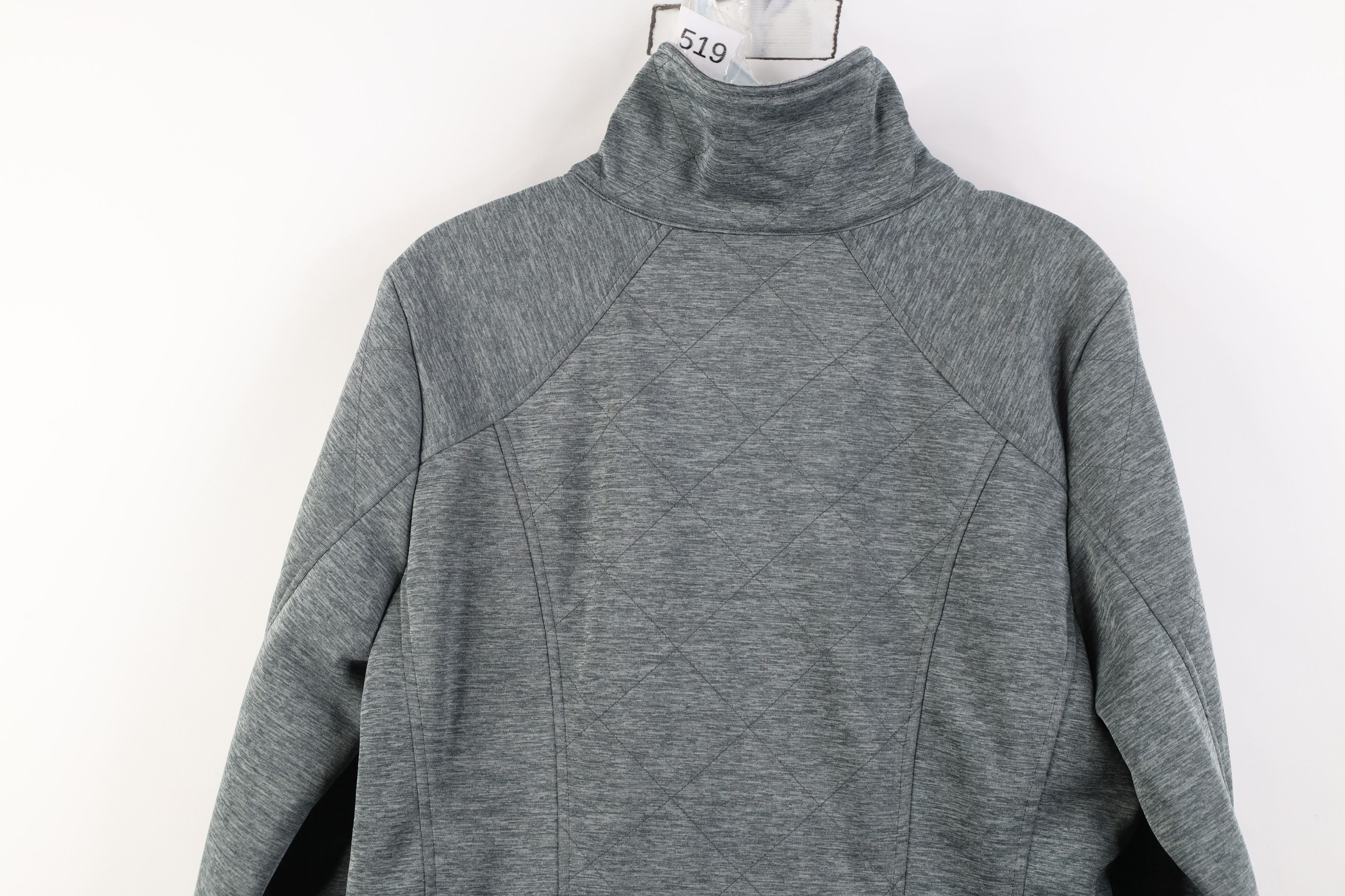 The North Face Vintage Y2K The North Face Quilted Fleece Lined Jacket Gray Size L / US 10 / IT 46 - 13 Thumbnail