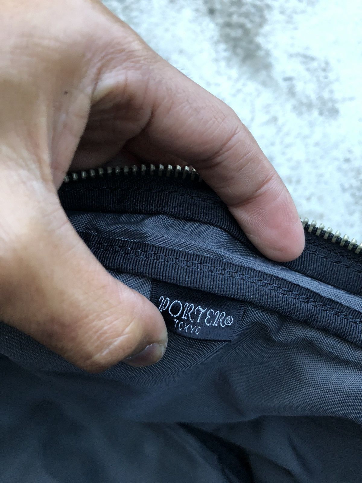 Porter COLAB⚡️⚡️PORTER X MHL TIE DYE DISTRESSED CROSSBODY BAG Size ONE SIZE - 17 Thumbnail