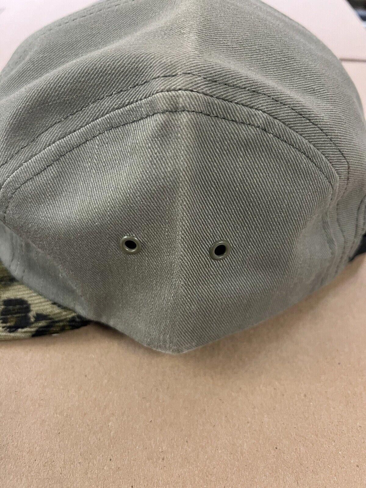 Supreme FW11 Supreme Safari Leopard Olive Box Logo 5 Panel Camp Cap Size ONE SIZE - 6 Thumbnail