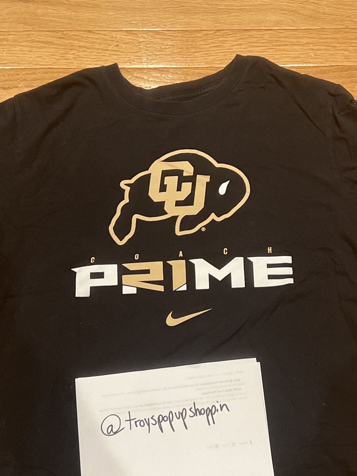 Nike Nike Coach Prime Colorado Football Tee Size US L / EU 52-54 / 3 - 2 Thumbnail