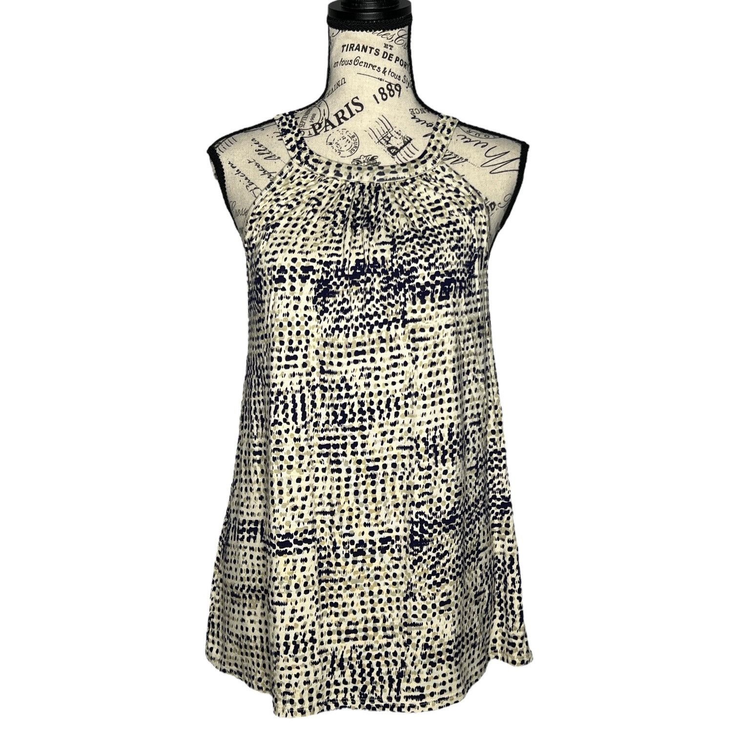 Other Agather Printed Halter Knit Top -Stitch Fix Patterned Blouse Size S / US 4 / IT 40 - 1 Thumbnail