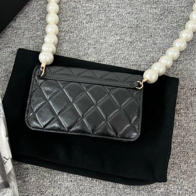 Chanel chanel pearl chain crossbody bag Size ONE SIZE - 4 Thumbnail