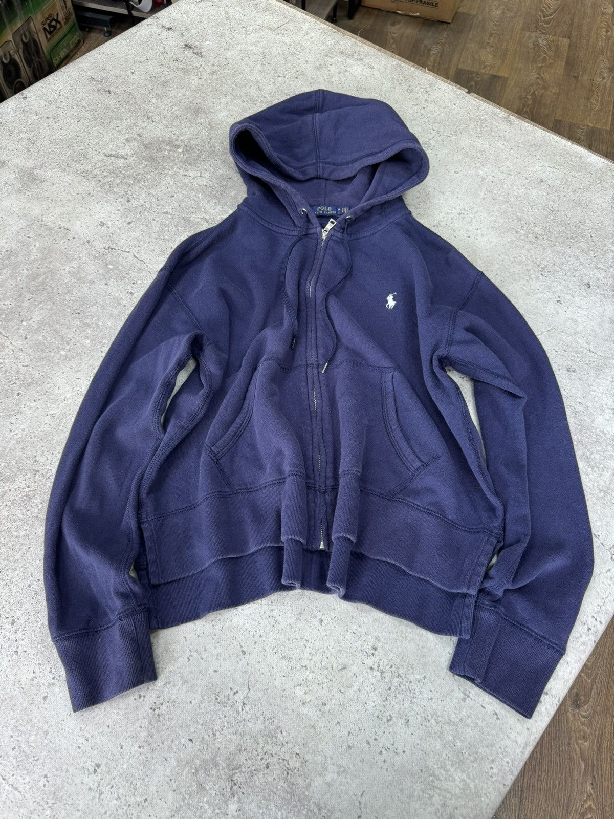 Polo Ralph Lauren × Ralph Lauren Polo Ralph Lauren Zip-Up Hoodie Size M / US 6-8 / IT 42-44 - 3 Thumbnail