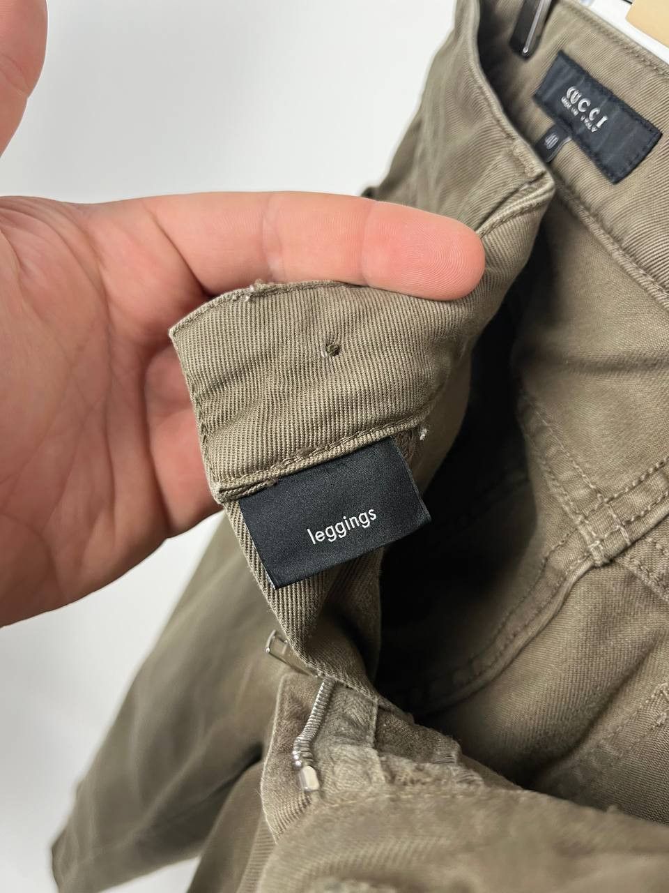 Gucci GUCCI 2011 Archival Khaki Skinny Pants - IT 40 / US 4 Size 40" / US 18 - 8 Thumbnail