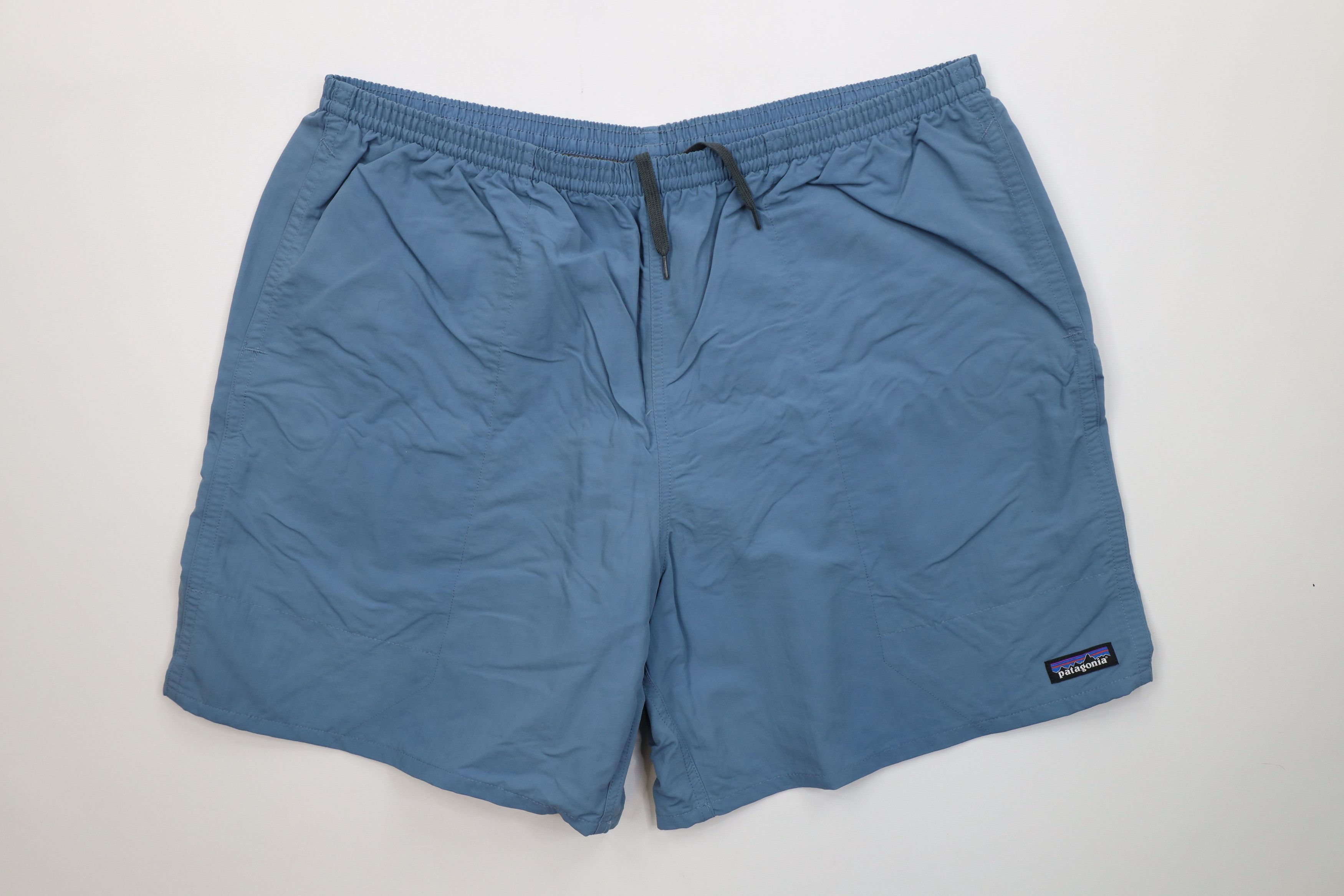 Patagonia Patagonia Spell Out Lined Above Knee Baggies Shorts Blue Size US 38 / EU 54 - 1 Thumbnail
