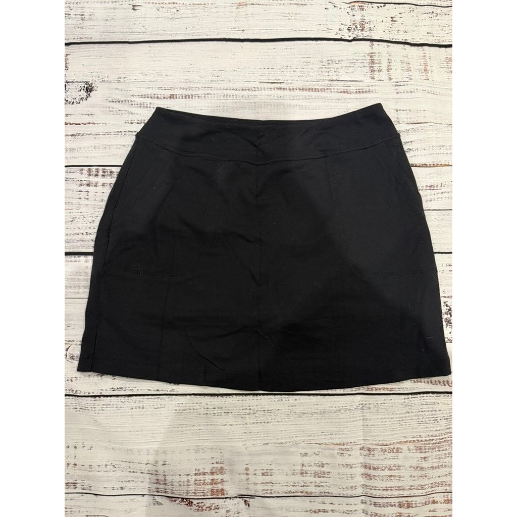 Footjoy FootJoy Women's Black Athletic Skort Medium High-Rise Size 29" - 2 Thumbnail