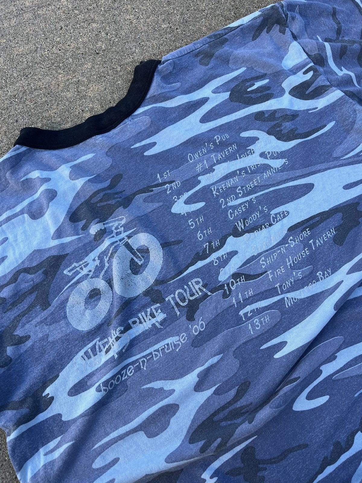 Rothco × Vintage VINTAGE ‘06 ROTHCO “OWEN’S BIKE TOUR” CAMO T-SHIRT Size US XL / EU 56 / 4 - 3 Thumbnail