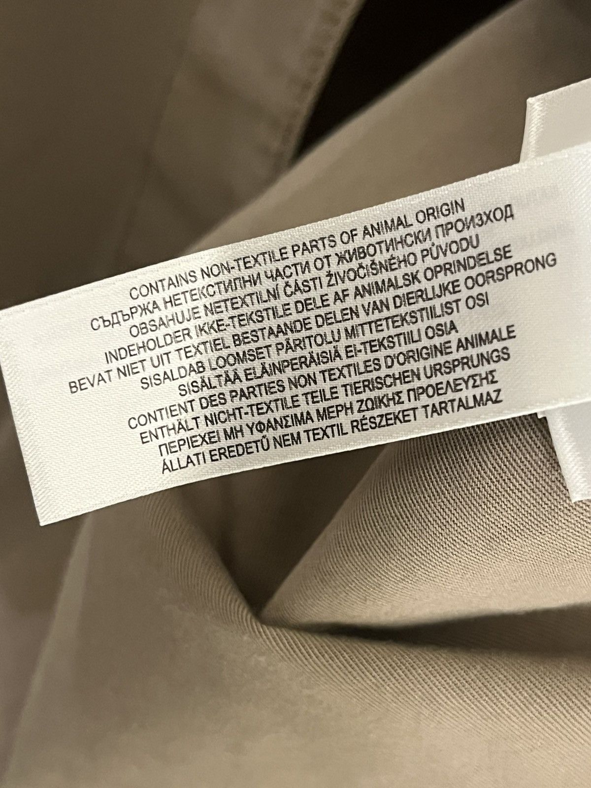 Burberry Burberry Twill Crest Overshirt Sz L Size US L / EU 52-54 / 3 - 12 Thumbnail