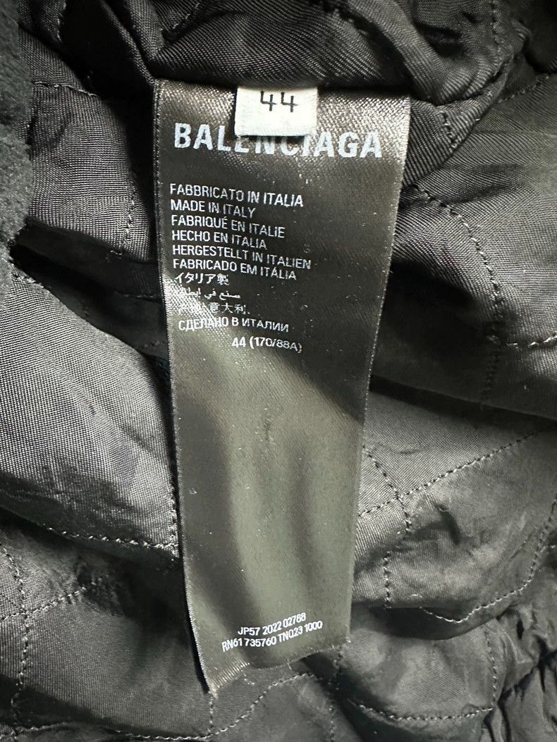 Balenciaga Balenciaga Polar fleece back logo black zip jacket 2502-Nex Size US S / EU 44-46 / 1 - 6 Thumbnail