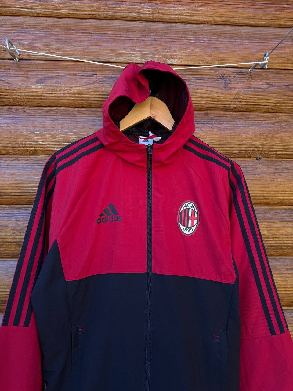 Adidas Vintage Adidas Milan Football Jacket Soccer Size S Size US S / EU 44-46 / 1 - 2 Thumbnail