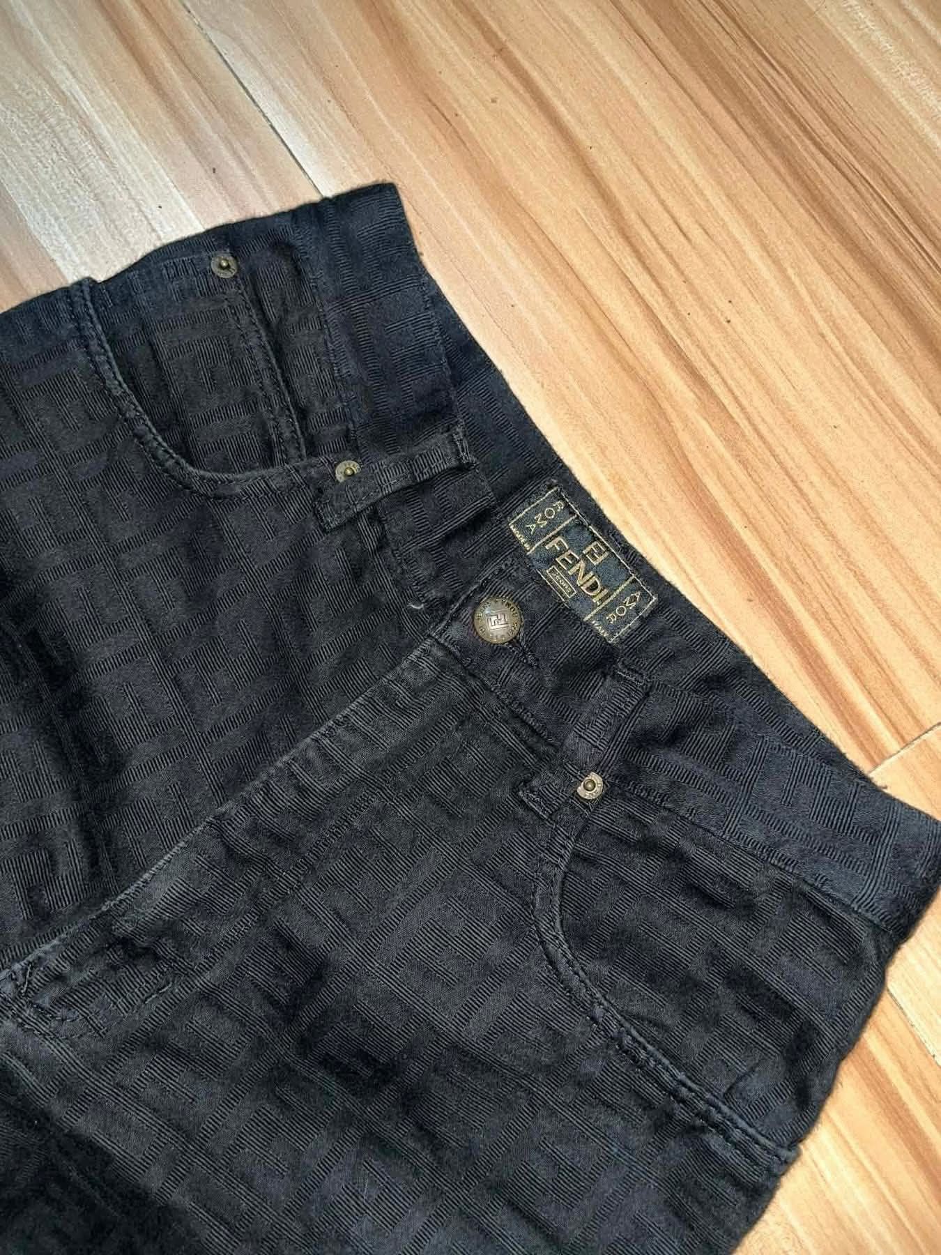 Fendi Vintage Fendi Monogram Jeans Size US 28 / EU 44 - 8 Thumbnail