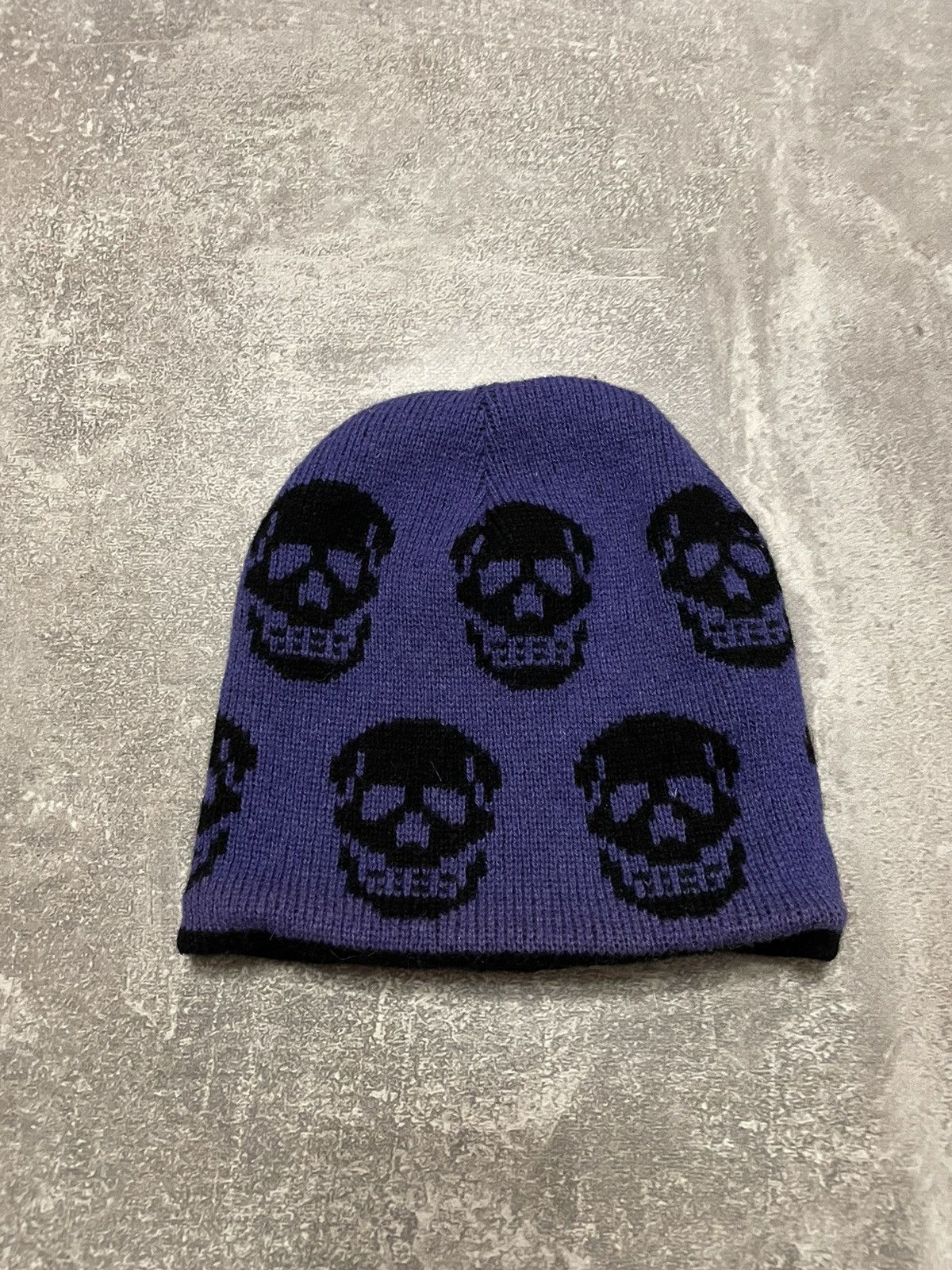 Affliction Vintage Skull 2 Sides Hat Y2K Size ONE SIZE - 1 Thumbnail