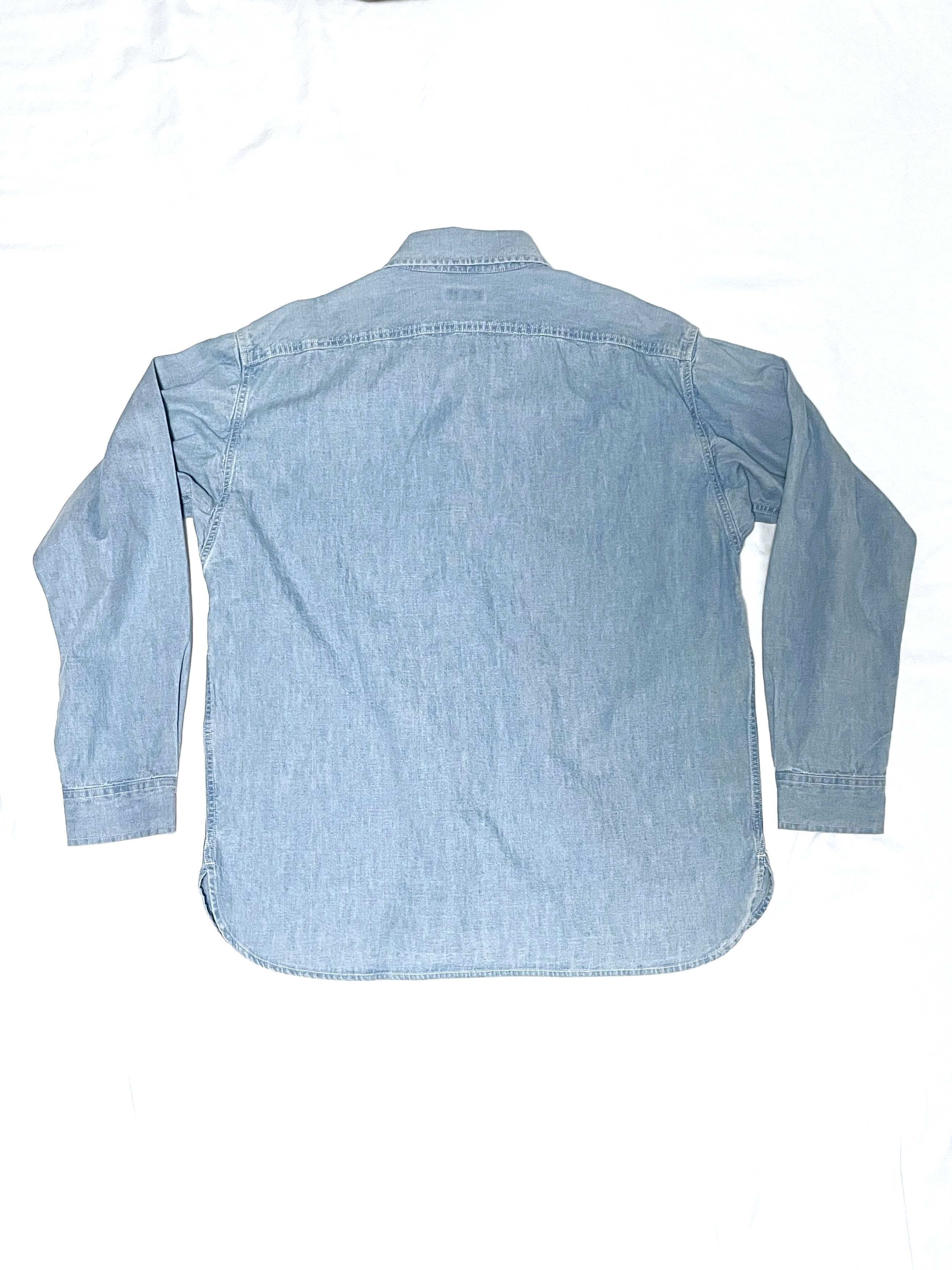 Nanamica Indigo Bleach CPO Shirt Size US S / EU 44-46 / 1 - 10 Thumbnail