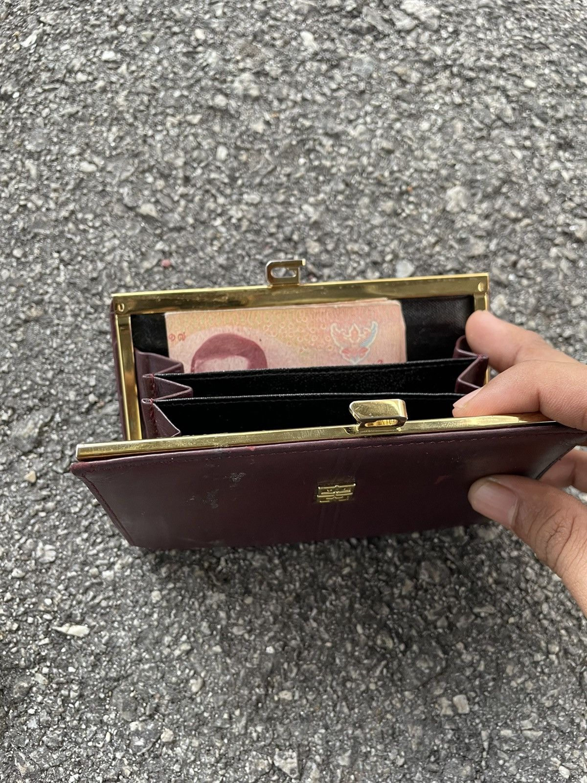 Givenchy Givenchy Folding Wallet Leather Size ONE SIZE - 9 Thumbnail
