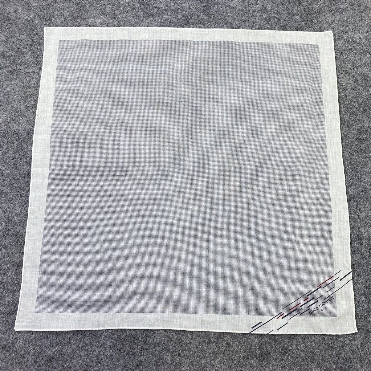 Paco Rabanne × Vintage Paco Rabanne Handkerchief / Bandana / Neckerchief-B870 Size ONE SIZE - 3 Thumbnail