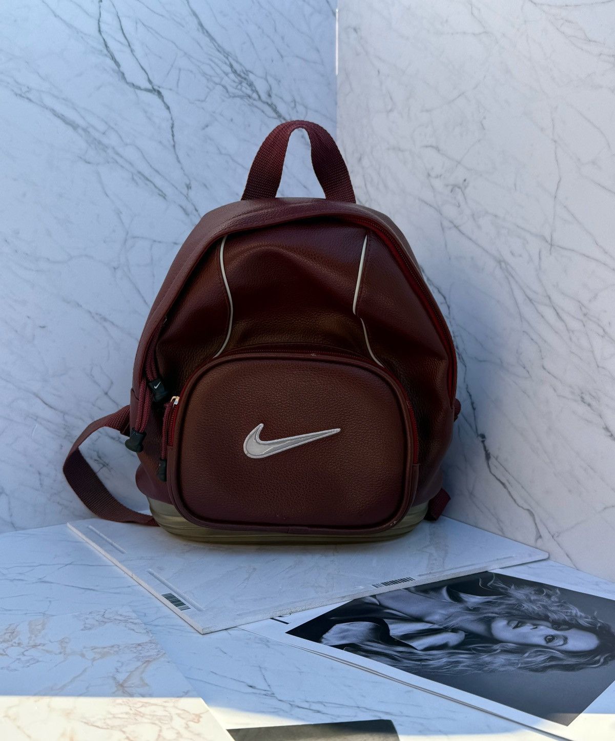 Nike Nike vintage leather backpack Size ONE SIZE - 24 Thumbnail