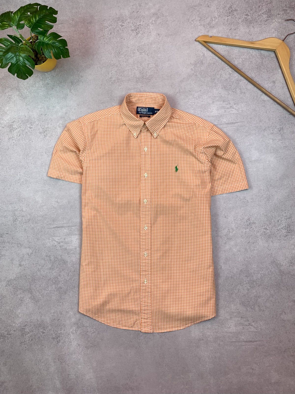 Polo Ralph Lauren Ralph Lauren Polo Gingham Short Sleeve Button Shirt Size M Size US M / EU 48-50 / 2 - 1 Thumbnail
