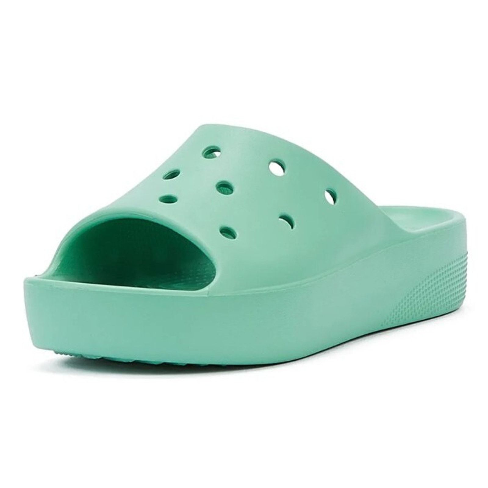Crocs Crocs Sandals Women's Size 6 Platform Slides Jade Stone Size US 6 / IT 36 - 6 Thumbnail