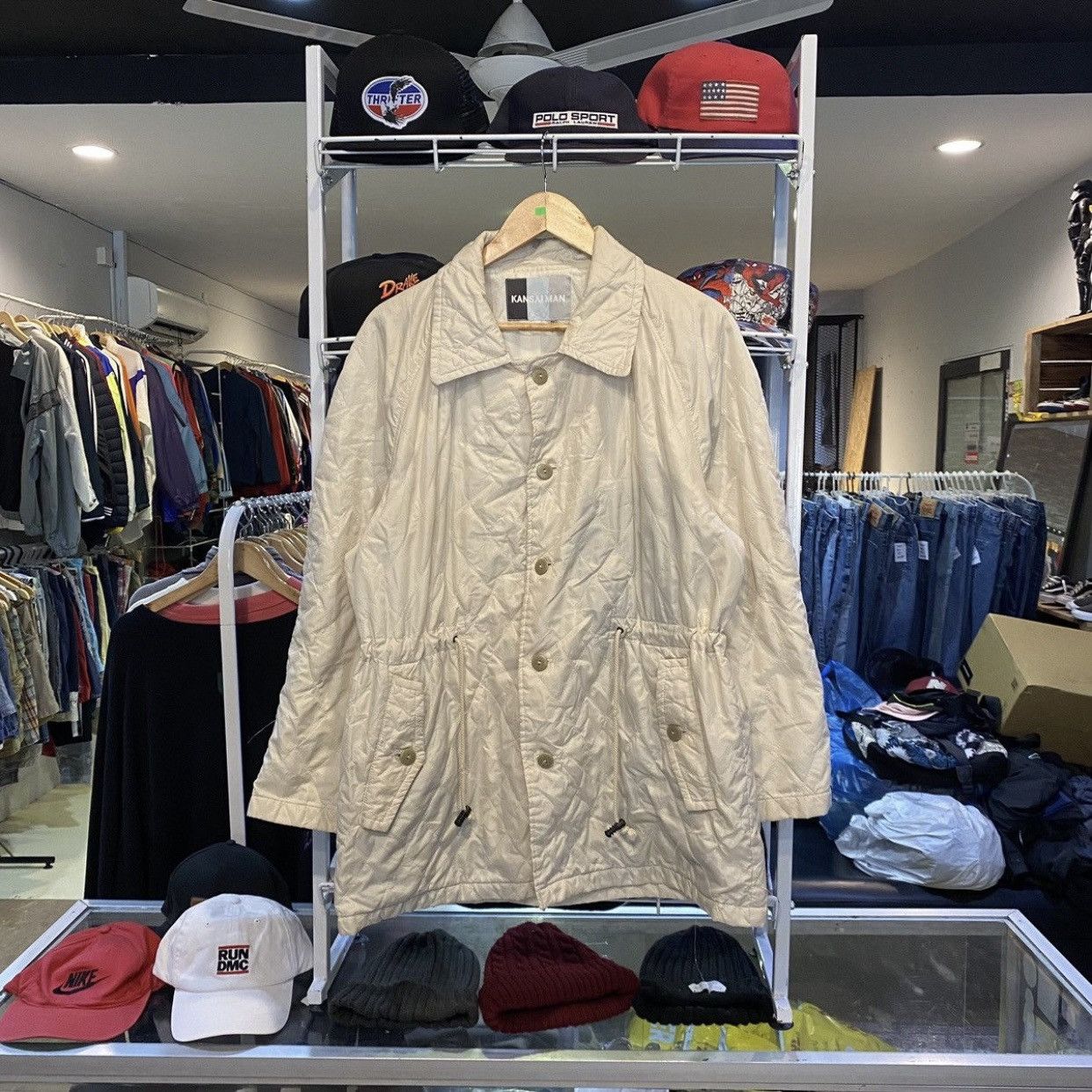 Kansai Yamamoto Kansai Man Quilted Oversize Jacket Vintage Japanese Designer Size US M / EU 48-50 / 2 - 1 Thumbnail