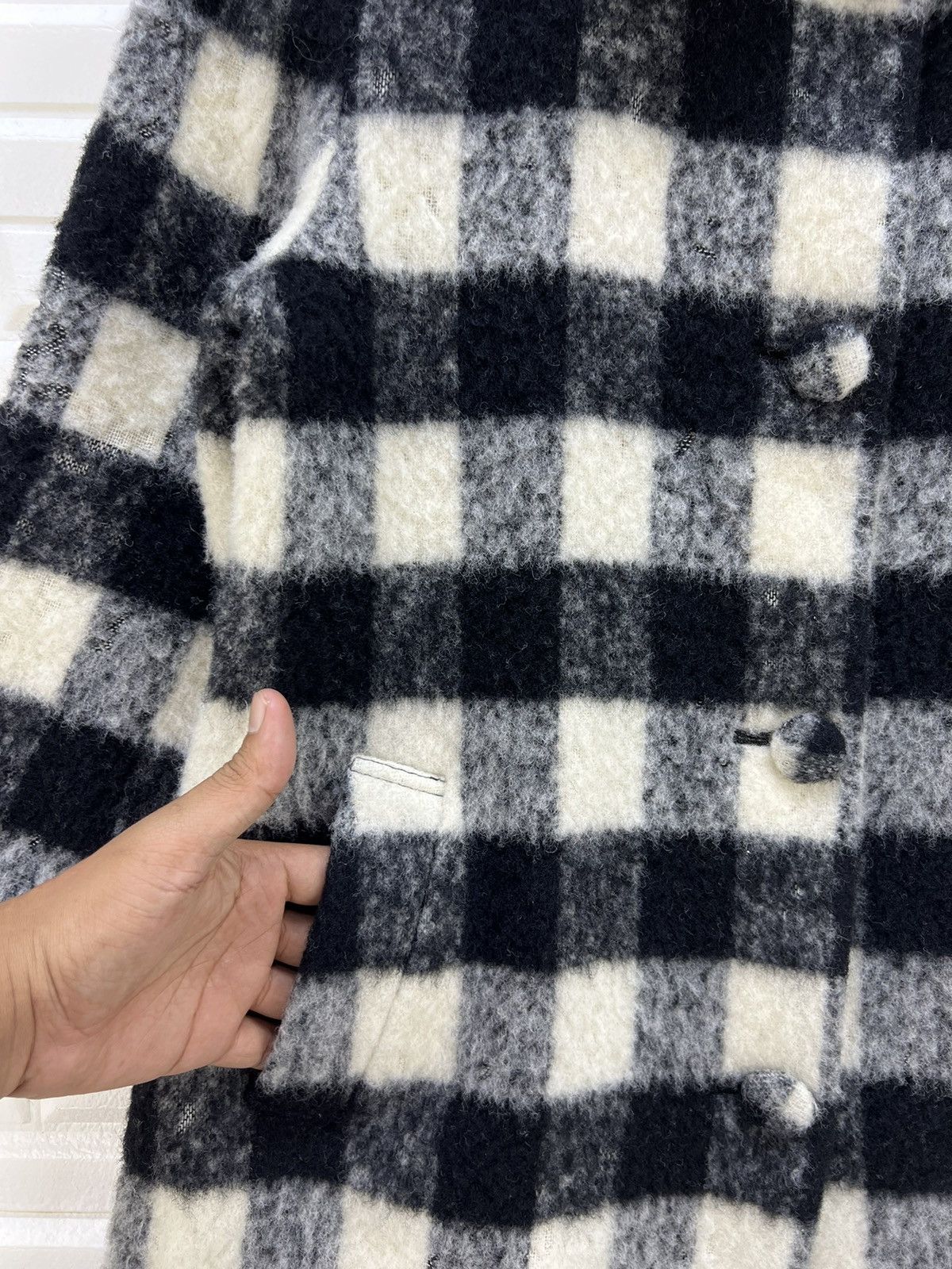 Japanese Brand 🔥 WXYZ WORK SHOP YOHJI YAMAMOTO TARTAN STYLE ADULT Size M / US 6-8 / IT 42-44 - 6 Thumbnail